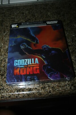 BLU RAY STEELBOOK GODZILLA VS KONG  4K ULTRA -image