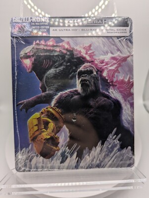 Godzilla x Kong: The New Empire Steelbook 4K Ultra HD + Blu-ray (WM Exclusive)-image