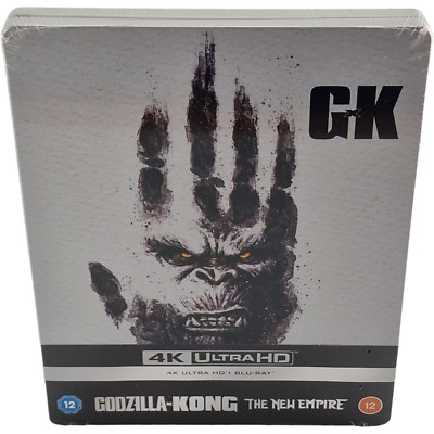 Godzilla x Kong: The New Empire 4K Ultra HD +Blu-ray SteelBook Region Free-image