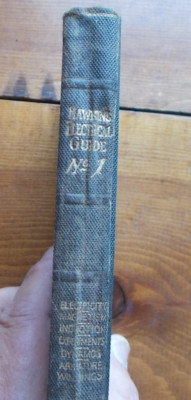 HAWKINS ELECTRICAL GUIDE #1  Electricity, Magnetism, Dynamo, Armature+combo ship-image