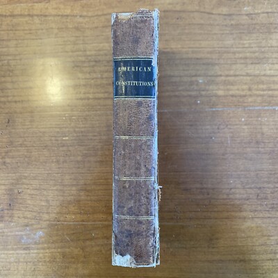 1839 The American’s Guide / Constitutions / Declaration Independence Articles-image