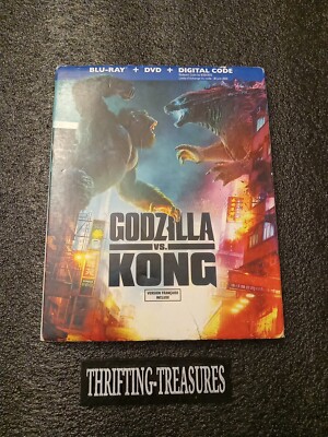 Godzilla vs. Kong (Blu-ray/DVD, 2-Disc Set, 2021, Canadian) BRAND NEW-image