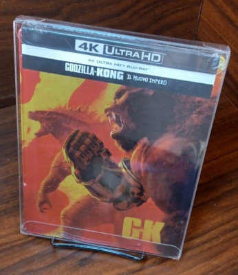 Godzilla X Kong The New Empire 4K Steelbook-EU IMPORT- w/PROTETCIVE SLEEVE-NEW-image